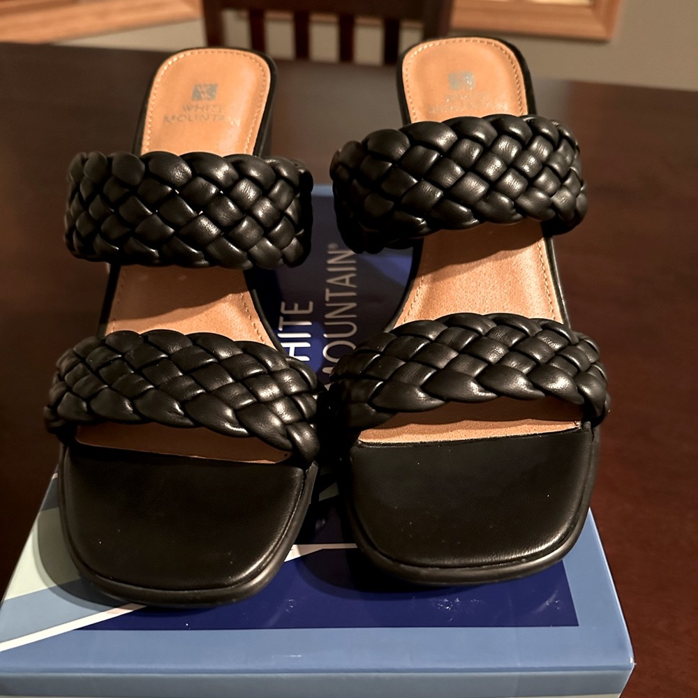 White Mountain By Far Heeled Sandal